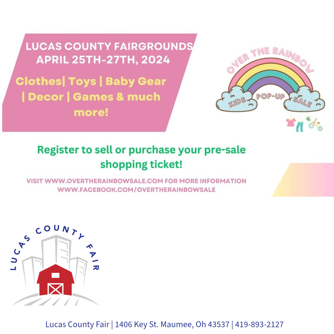 Over The Rainbow Kids' Consignment PopUp Lucas County Fair