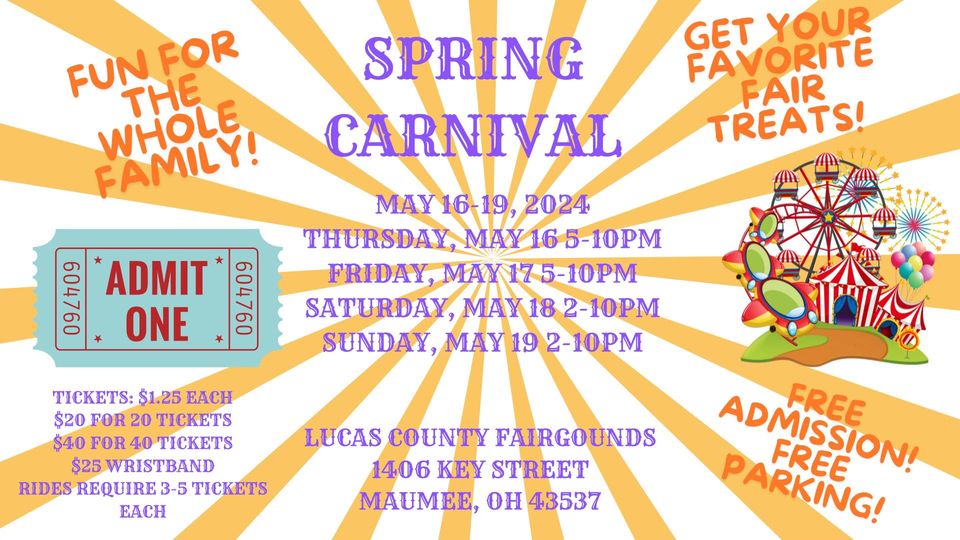 Spring Carnival Lucas County Fair