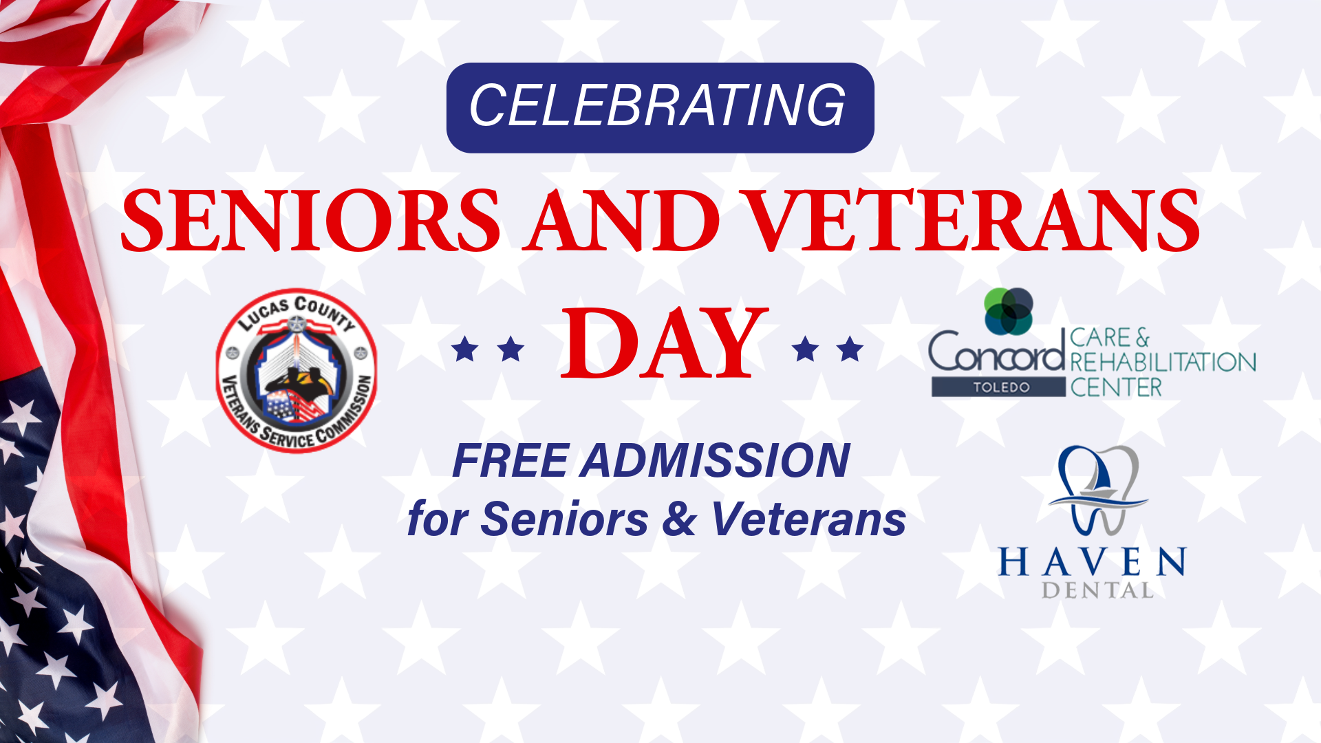 Celebrate Senior and Veterans Day at the Lucas County Fair with a patriotic day honoring veterans and seniors at the Lucas County Fairgrounds.